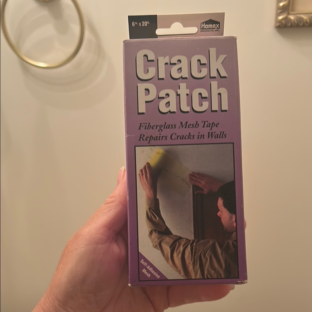 Crack Patch Fiberglass Mesh Tape - Yellow